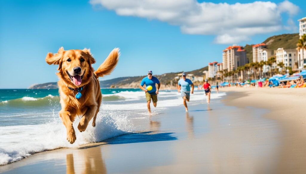 dog-friendly beach